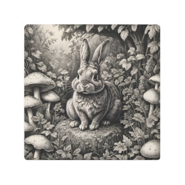 Sonne in einem Pilzgarten