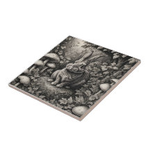 Sonne in einem Pilzgarten