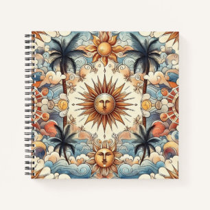 Sonne in Paradise Notizbuch