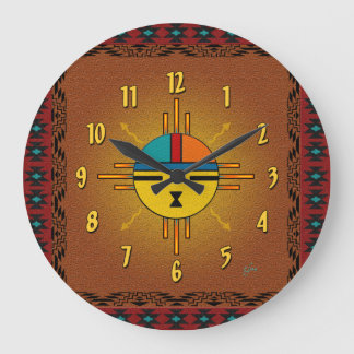 Sonne - Lebensgeber Große Wanduhr