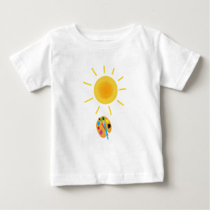 Sonne malen baby t-shirt