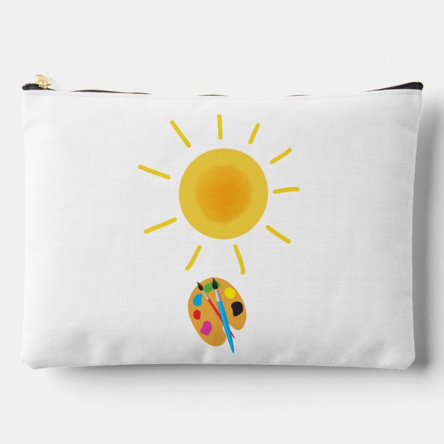 Sonne malen zubehörtasche (Vorderseite)