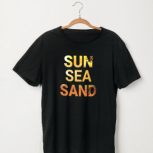 SONNE, MEER, SAND SOMMERREISE T - Shirt