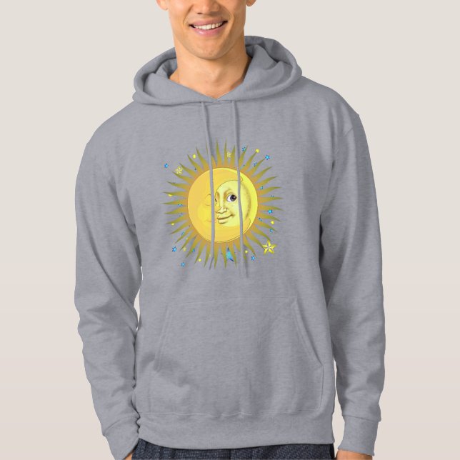Sonne, Mond und Sterne Hoodie (Vorderseite)