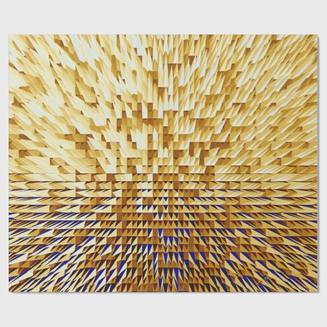 Sonne platzt...... geschenkpapier (Flach)