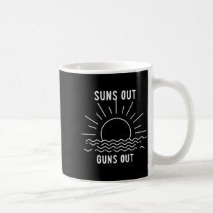 Sonne raus, Kanonen raus, Palm Beach 1980er Mode 8 Kaffeetasse