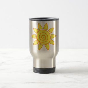 Sonne Reisebecher