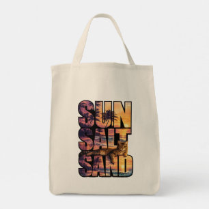 Sonne Salz Sand Strand Katze Sonnenuntergang Trage Tragetasche