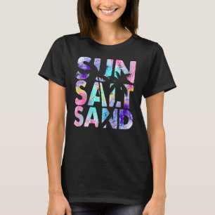 Sonne Salz Sand Strand Sommer Stimmung Frühjahrsfe T-Shirt