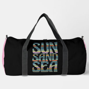 Sonne Sand Meer Strand Vibes Duffle Bag