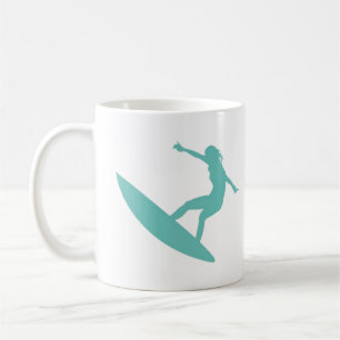 Sonne, Sand und Waves Kaffeetasse