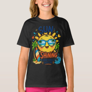 Sonne Scheint – Süßes Sommer-Sonnenlicht Kawaii T- T-Shirt