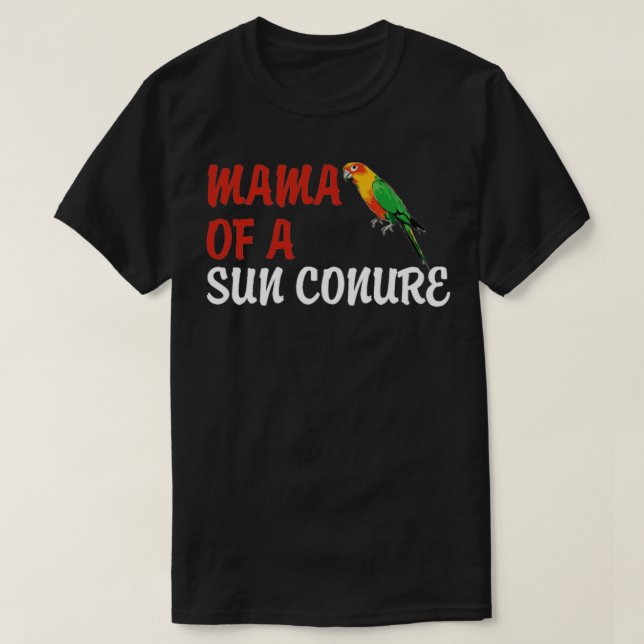 Sonne schützt Mama eines Sonnenschutzes T-Shirt (Design vorne)
