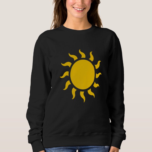 Sonne Sommer Planet   Sweatshirt (Vorderseite)