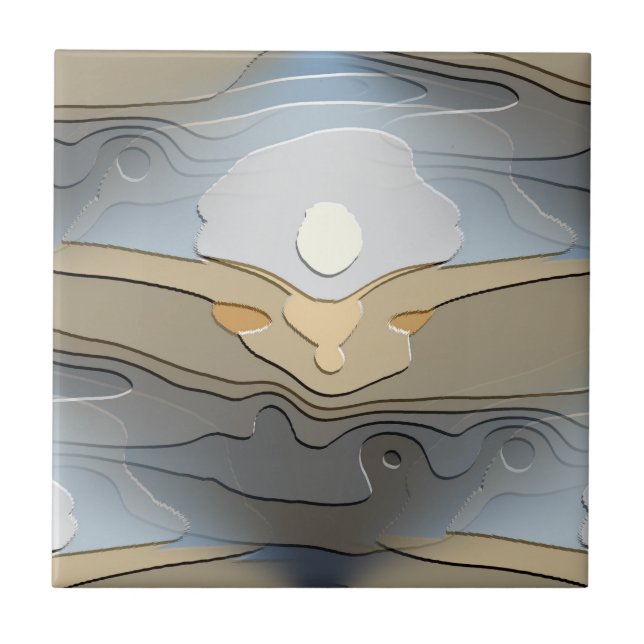 SONNE ÜBER DEN HÜLLEN FLIESE (Vorderseite)