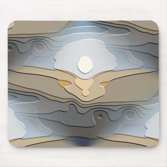 SONNE ÜBER DEN HÜLLEN MOUSEPAD (Vorne)