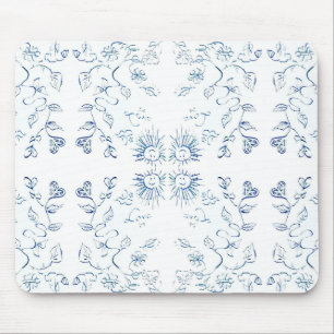 Sonne und Blumen Muster Mousepad