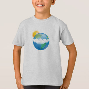 Sonne und Erde - T-Shirt