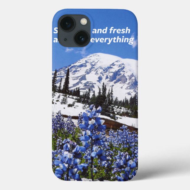 Sonne und frische Luft Case-Mate iPhone Hülle (Rückseite)