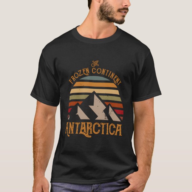 Sonne und Gletscher Antarktis T-Shirt (Vorderseite)