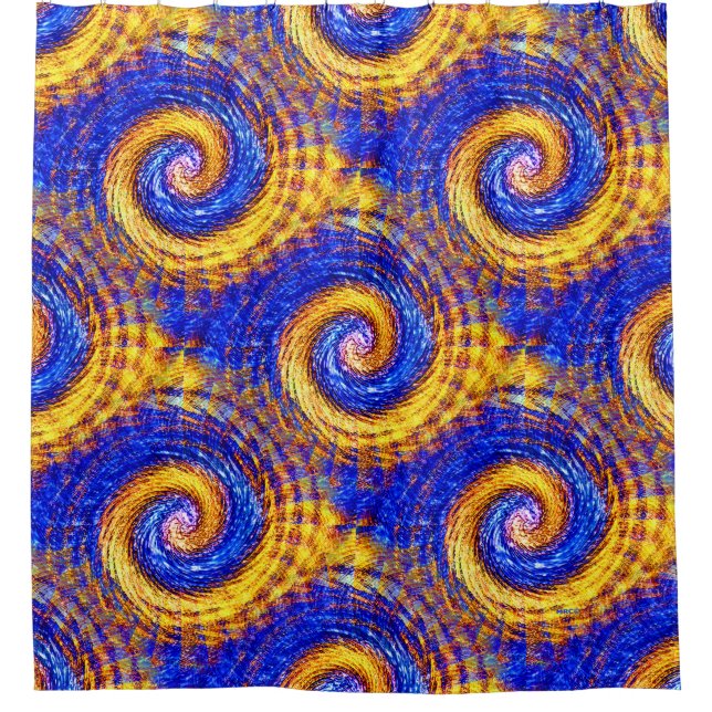 Sonne und Himmel..... Duschvorhang (Vorderseite)