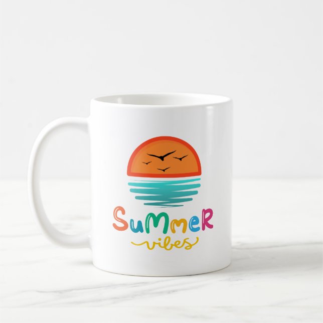 Sonne und Meer Kaffeetasse (Links)