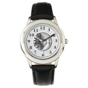 Sonne und Mond Armbanduhr