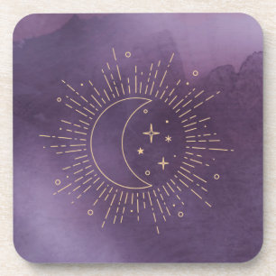 Sonne und Mond Getränkeuntersetzer