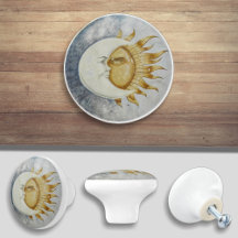 Sonne und Mond Himmelsdesign