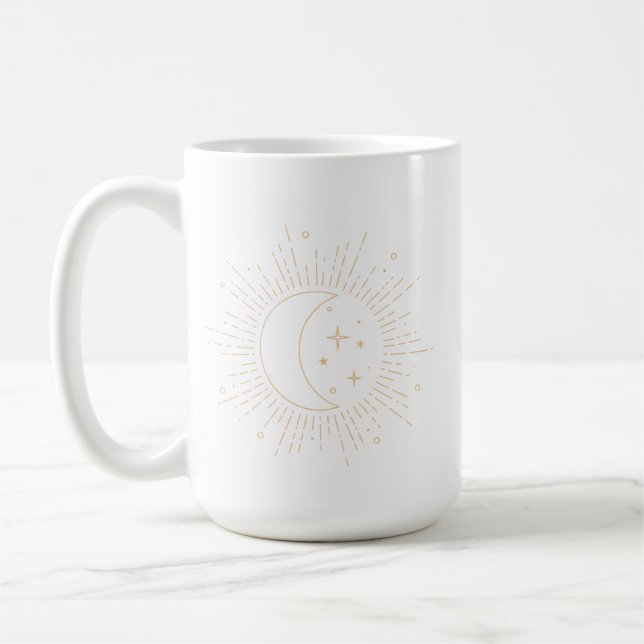 Sonne und Mond Kaffeetasse (Links)