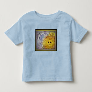 Sonne und Mond Kleinkind T-shirt