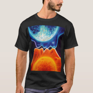 Sonne und Mond küssen T-Shirt