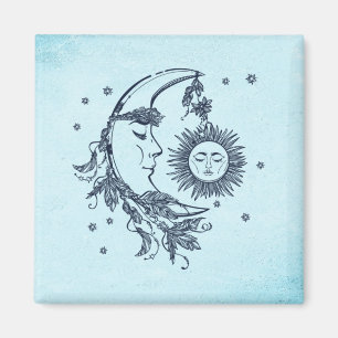 Sonne und Mond Magnet