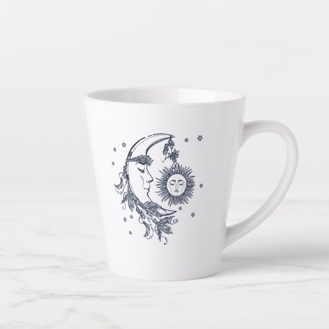 Sonne und Mond Milchtasse (Rechts)