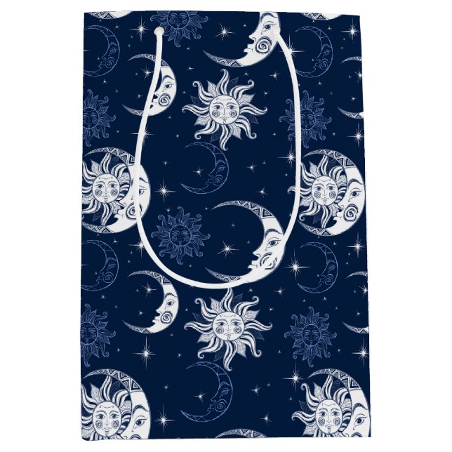 Sonne und Mond  Mittlere Geschenktüte (Vorderseite)