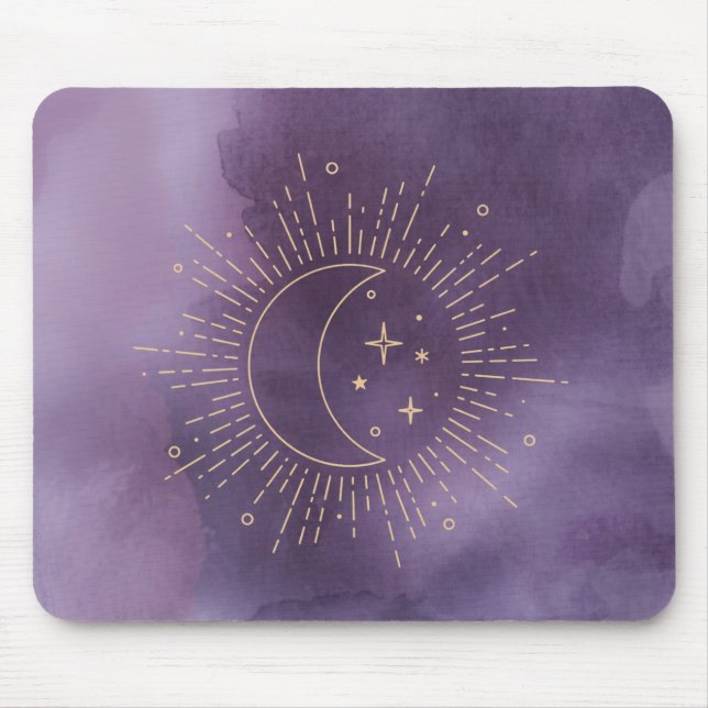 Sonne und Mond Mousepad (Vorne)