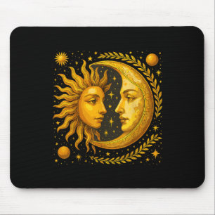 Sonne und Mond Mousepad