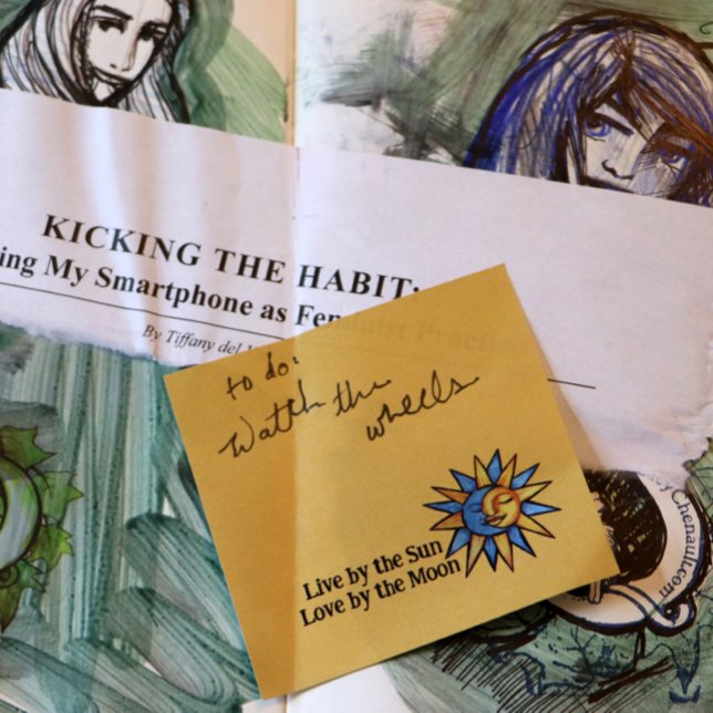 Sonne und Mond Post-it Klebezettel (Von Creator hochgeladen)