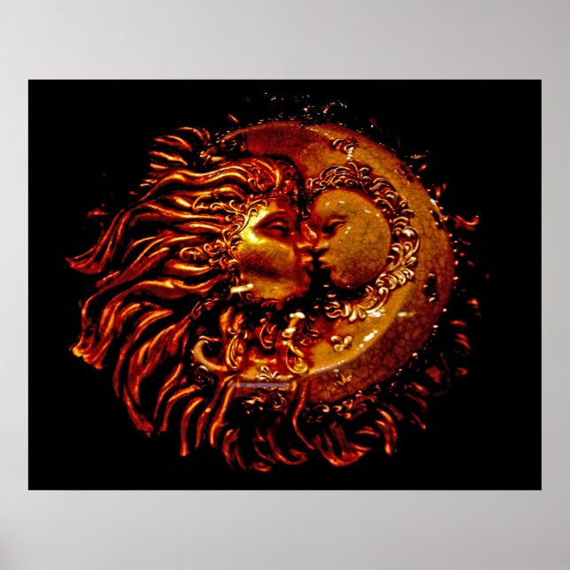 Sonne und Mond Poster (Vorne)