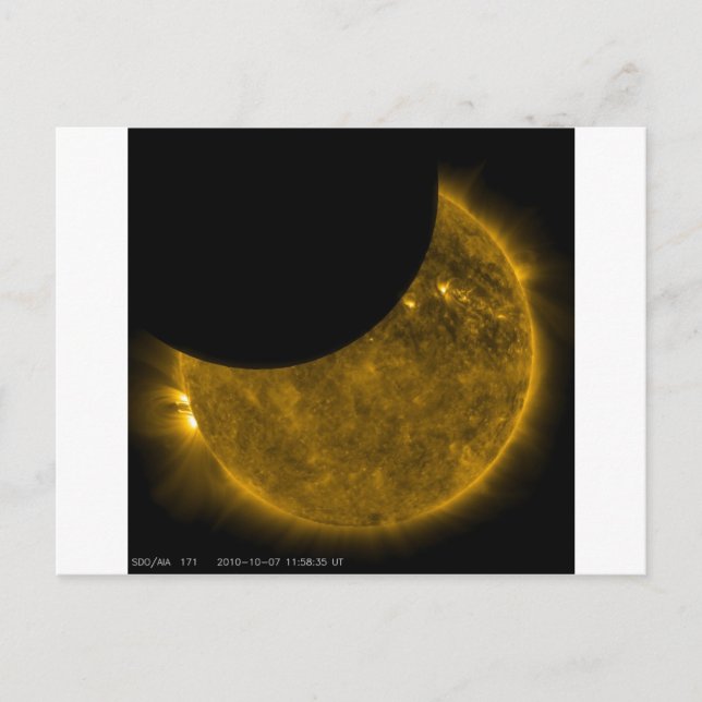 Sonne und Mond Postkarte (Vorderseite)