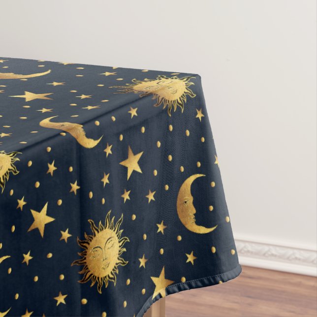 Sonne und Mond Tischdecke (Beispiel)