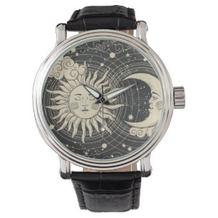 SONNE- UND MOONSEITE ARMBANDUHR