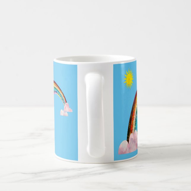 Sonne und Regenbogen 2 Kaffeetasse (Henkel)