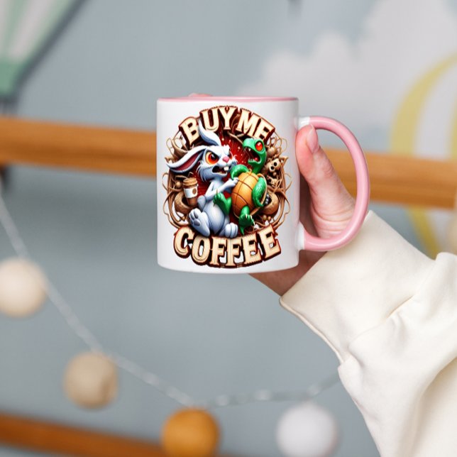 Sonne und Schildkröte mit Kaffee-Cup kaufen Sie mi Tasse (Von Creator hochgeladen)