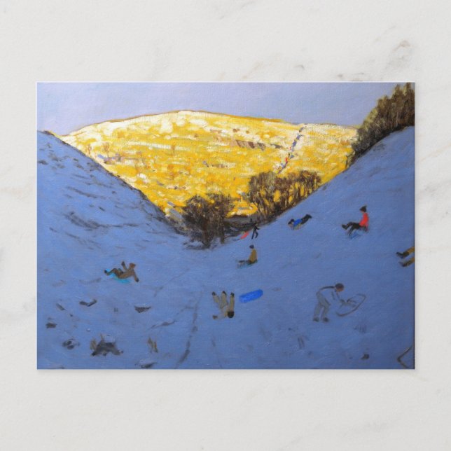 Sonne und Schnee 2007 Postkarte (Vorderseite)