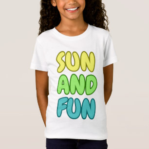 Sonne Und Spaß Feines Jersey T-Shirt