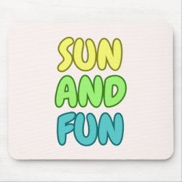 Sonne Und Spaß Mauspad