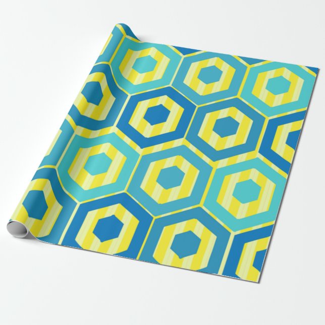 Sonne und Surf Geschenkpapier (Ungerollt)