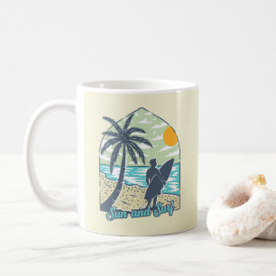 Sonne und Surf Kaffeetasse