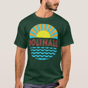 Sonne und Wellen am Polihale Beach T-Shirt